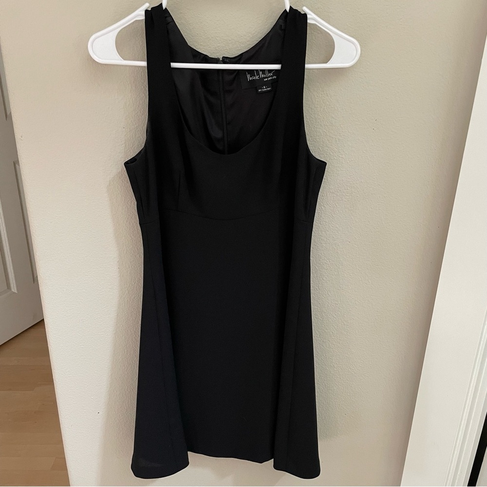 Nicole Miller Little Black Dress Size 6